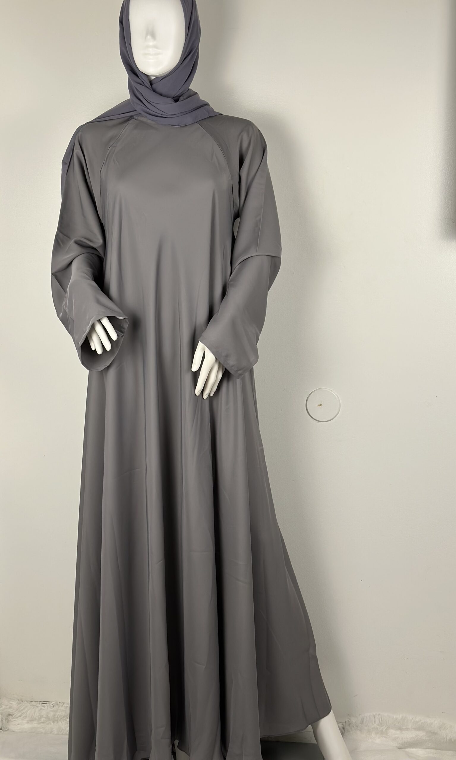 COIN GRAY UMBRELLA ABAYA – jens abayas