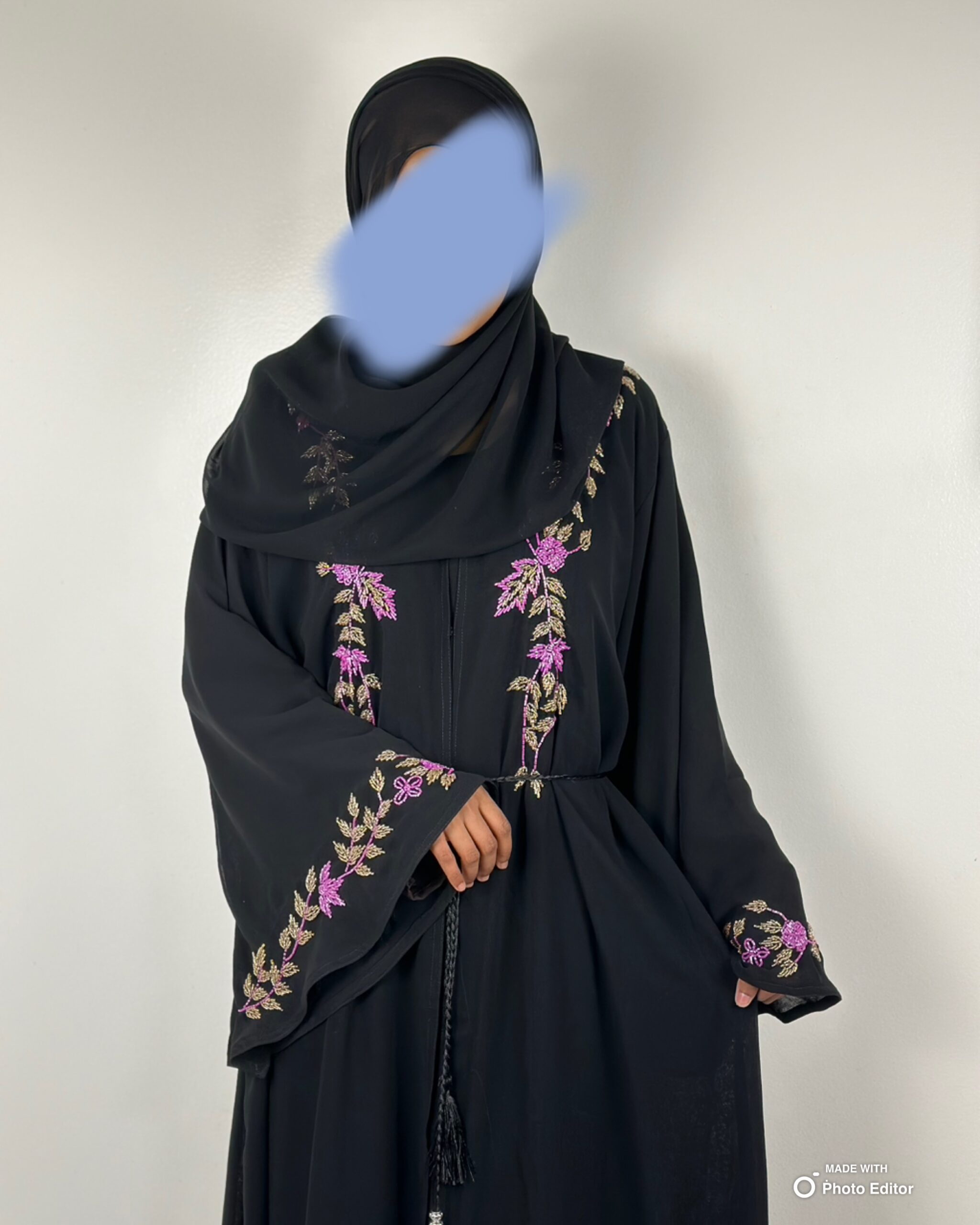 Hand work outlet abaya